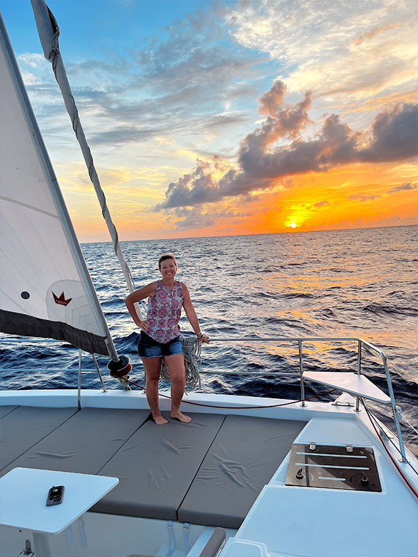 Gusty Move Drone Shot- Chartered Catamaran DayTrips St. Pete Beach Florida